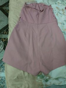 Peach Color Sexy Playsuit