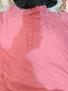 White T-Shirt with Stain
