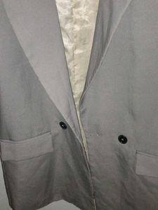 Oversized Grey Blazer