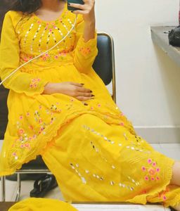 New Yellow Sharara✨