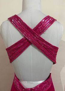 Elegant Pink celebrity Gown