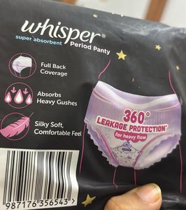 Whisper Period Panty (M-L)