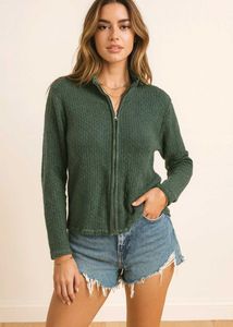 🎀 Imported Christopher Green Zip-Up Jacket C