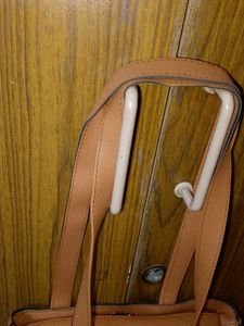 Sultan Tan Faux Tote Bag