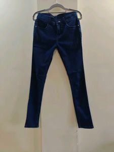 Dark Blue Denim Jeans