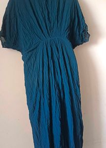 Elegant gorgeous Blue Kaftan Dress