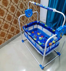 New Baby Cradle jhula with mosquito net