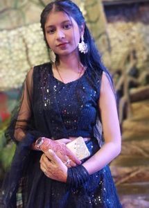 Black Sequin Embellished Lehnga