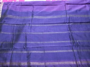 Graceful Violet Silk Saree