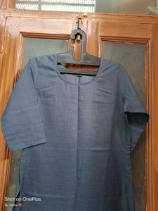 Daily Wear Kurti Grey Colour ✅