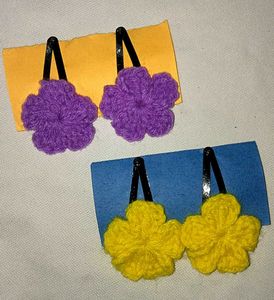 Flower Hair Clips