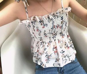 Floral Smocked Top