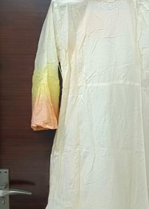Dip-Dyed Wrap Dress