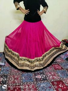 Beautiful Designed Rose Pink Colour Lehnga Set