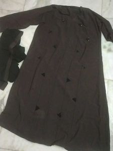 Elegant Brown Abaya