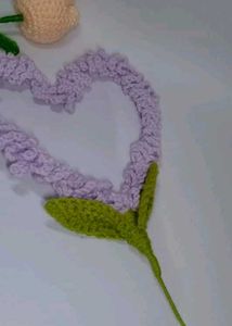 Crochet Heart Bouquet