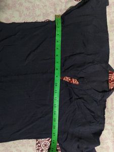 Denim Kurta