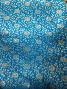 Beautiful Blue Floral Fabric