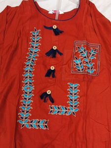 Embroidered Kurta