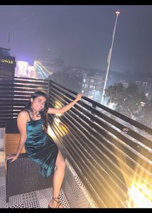 Emerald Velvet Midi Dress