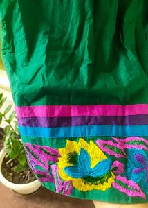 Green Sleeveless Dress
