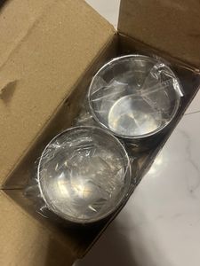 Stainless Steel Coffee Mug Set Of 2