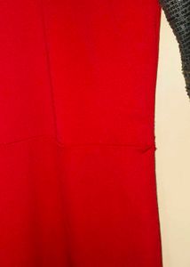 Red &amp; Black Party Dress