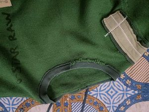 Mens Green Sweatshirt In L 40 Size