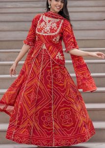 Brand New Wedding Red Embellished Lehenga Choli