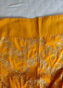Elegant Yellow Saree