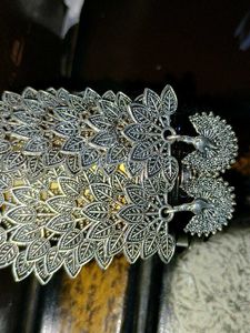 Peacock Statement Earrings