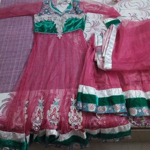 Kurti Lehenga Dupatta Set