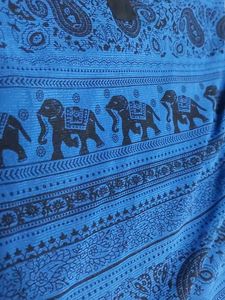 Blue Simple Top