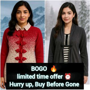 LikeNew 😍2 Sweater Cardigan Knit Unique Design