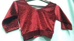 Maroon Blouse