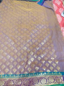 Saree With Designer Blouse