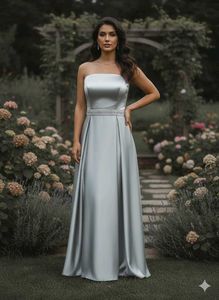 Elegant satin Gown