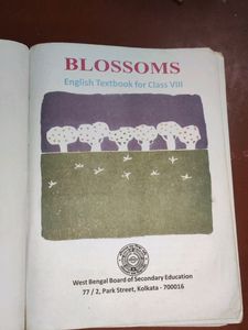 Blossoms English Text Book For 8 (Viii)