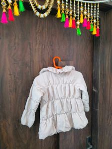 Stylish Cute Beige Kids Jacket