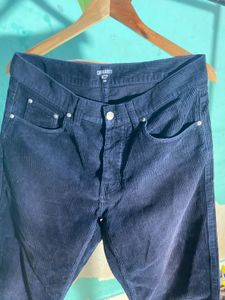 Carhartt Corduroy Navy Blue Pants