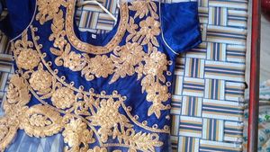 Navy Blue Ethnic Gown