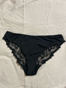 Black Lace Trim Panties