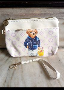 SALE teddy Hand Purse