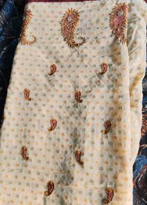 Elegant Embroidered Saree