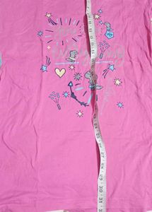 Pink Sunday Graphic T-Shirt
