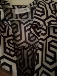 Geometric Print Shirt