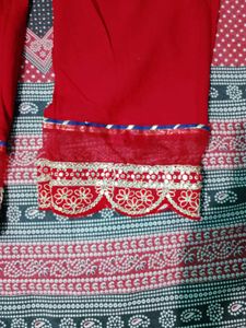 Elegant Red Ethnic Gown