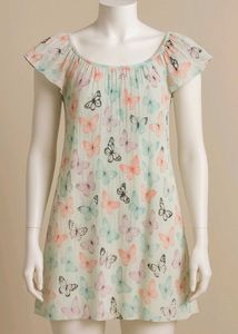 Butterfly Print Dress