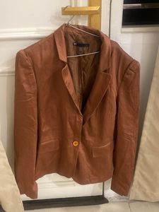 Brown Casual Blazer