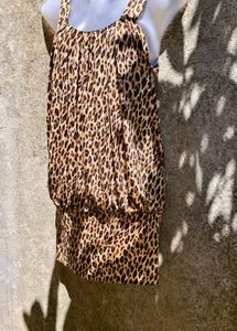 1.27.3 SEXY CHEETAH PRINT DRESS